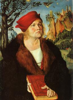 Lucas The Elder Cranach : Dr. Johannes Cuspinian